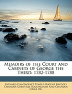 Memoirs of the Court and Cabinets of George the Third: 1782-1788