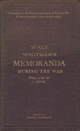 Memoranda During the War