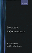 Menander: A Commentary: A Commentary