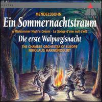 Mendelssohn: Ein Sommernachtstraum; Die erste Walpurgisnacht - Birgit Remmert (alto); Christoph Bantzer; Elisabeth von Magnus; Elisabeth von Magnus (alto); Pamela Coburn (soprano);...