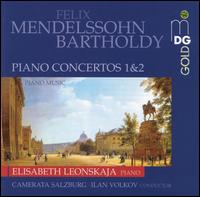 Mendelssohn: Piano Concertos 1 & 2 - Elisabeth Leonskaja (piano); Salzburg Camerata; Ilan Volkov (conductor)