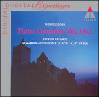 Mendelssohn: Piano Concertos Nos. 1 & 2 - Cyprien Katsaris (piano); Kurt Masur (conductor)