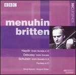 Menuhin & Britten Perform Haydn, Debussy & Schubert