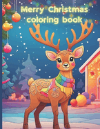 Merry Christmas Coloring Book: Bold & Easy Coloring Book