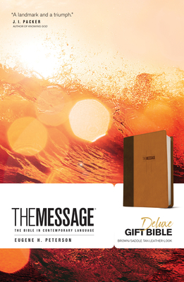 Message Deluxe Gift Bible: The Bible in Contemporary Language - Peterson, Eugene H