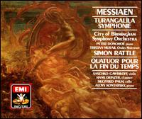Messiaen: Turangalla-Symphonie; Quatuor pour La Fin du Temps - Aloys Kontarsky (piano); Hans Deinzer (clarinet); Peter Donohoe (piano); Saschko Gawriloff (violin); Siegfried Palm (cello);...