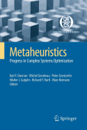 Metaheuristics: Progress in Complex Systems Optimization