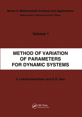 Method of Variation of Parameters for Dynamic Systems - Lakshmikantham, V.