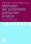 Methoden Der Sicherheitspolitischen Analyse: Eine Einfuhrung