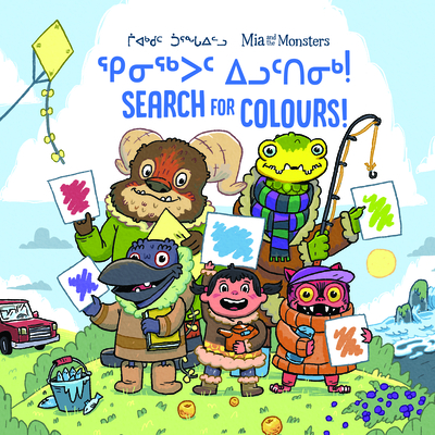 Mia and the Monsters Search for Colours: Bilingual Inuktitut and English Edition - Christopher, Neil