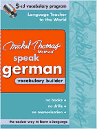 Michel Thomas Method Speak German Vocabulary Builder - Thomas, Michel