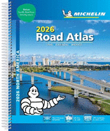 Michelin North America Road Atlas 2026: Usa, Canada, Mexico