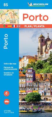 Michelin Porto Map No. 85: Road & Tourist Map - 