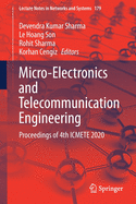 Micro-Electronics and Telecommunication Engineering: Proceedings of 4th Icmete 2020