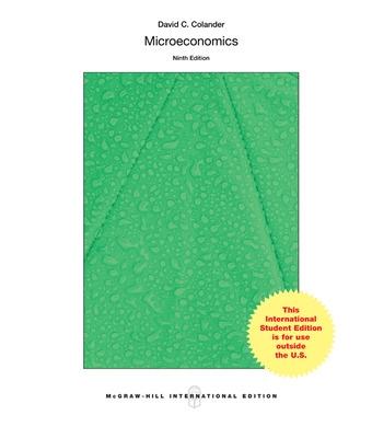 Microeconomics - Colander, David