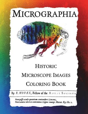 Micrographia: Historic Microscope Images Coloring Book - Bow, Frankie