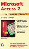 Microsoft Access 2 Instant Reference