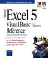 Microsoft Excel Visual Basic for Applications Reference: A Complete Reference to the New Macro..