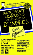 Microsoft? Works 4.5 for Windows? for Dummies?: Quick Reference