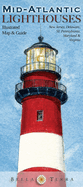 Mid-Atlantic Lighthouses Map-Illustrated Guide