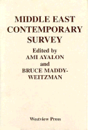 Middle East Contemporary Survey: Volume XVIII, 1994