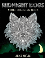Midnight Dogs: Adult Coloring book