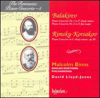 Mili Balakirev: Piano Concertos Nos. 1 & 2; Nikolai Rimsky-Korsakov: Piano Concerto in C sharp minor, Op. 30 - Malcolm Binns (piano); English Northern Philharmonia; David Lloyd-Jones (conductor)