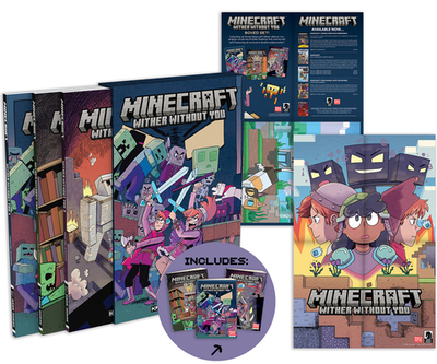 Minecraft: Wither Without You Boxed Set (Graphic Novels) - 