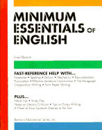 Minimum Essentials in English