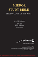 Mirror Study Bible 10th Edition 1200 page Hardcover Updated JUNE 2025 [Excluding Acts] 7 X 10 Inch, Wide Margin.
