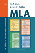 MLA Style Guide in Tables: 9th Edition MLA Handbook Quick Study Guidelines
