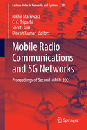 Mobile Radio Communications and 5G Networks: Proceedings of Second MRCN 2021