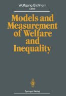 Models and Measurement of Welfare and Inequality