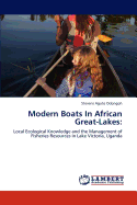 Modern Boats in African Great-Lakes