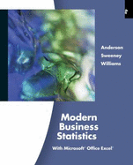 Modern Business Statistics with Microsoft Office Excel - Anderson, David Ray