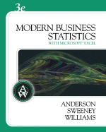 Modern Business Statistics - Anderson, David R, and Sweeney, Dennis J, and Williams, Thomas A