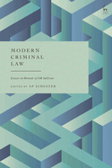 Modern Criminal Law: Essays in Honour of GR Sullivan