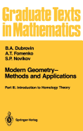 Modern Geometry--Methods and Applications: Part III: Introduction to Homology Theory