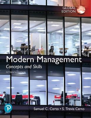 Modern Management: Concepts and Skills, Global Edition - Certo, Samuel