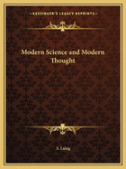 Modern Science and Modern Thought