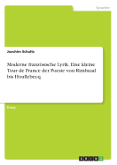 Moderne franzsische Lyrik. Eine kleine Tour de France der Poesie von Rimbaud bis Houllebecq