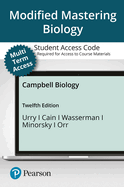 Modified Mastering Biology with Pearson Etext -- Access Card -- For Campbell Biology