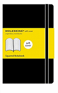 Moleskine Classic Notebook, Pocket, Squared, Black, Soft Cover (3.5 X 5.5)