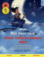 Mon plus beau r?ve - Minun kaikista kaunein uneni (fran?ais - finlandais): Livre bilingue pour enfants avec livre audio et vid?o en ligne
