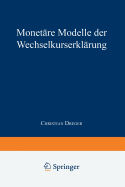 Monetare Modelle Der Wechselkurserklarung