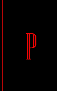 Monogram Letter P Journal: Password Keeper Organizer Discreet Notebook Personalized Initial P Larger Print 5x8