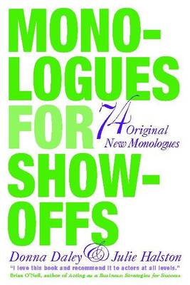 offs monologues donna daley alibris julie foreword halston oneil brian