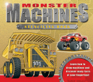 Monster Machines Stencil Book - Eason, Sarah, and Schier, Helga, Dr., PH.D., and Morrison, Andrew, S.J. (Illustrator)