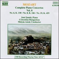 Mozart: Complete Piano Concertos, Vol. 8 - Jen Jand (piano); Concentus Hungaricus; Matyas Antal (conductor)