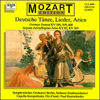 Mozart: Deutsche Tnze, Lieder, Arien - Emilia Petrescu (soprano); Hubert Giesen (piano); Ilse Hollweg (soprano); Stuttgarter Liederkranz